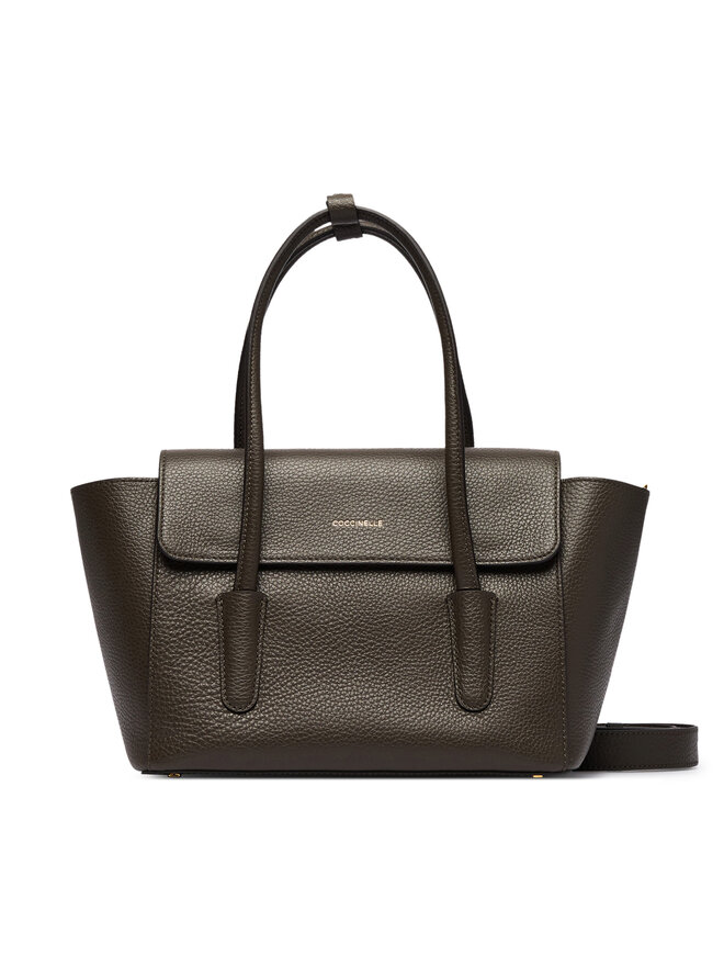 Coccinelle Handtasche Coccinelle T8A Coccinelledouble Beat E1 T8A 18 02 01 Khakifarben