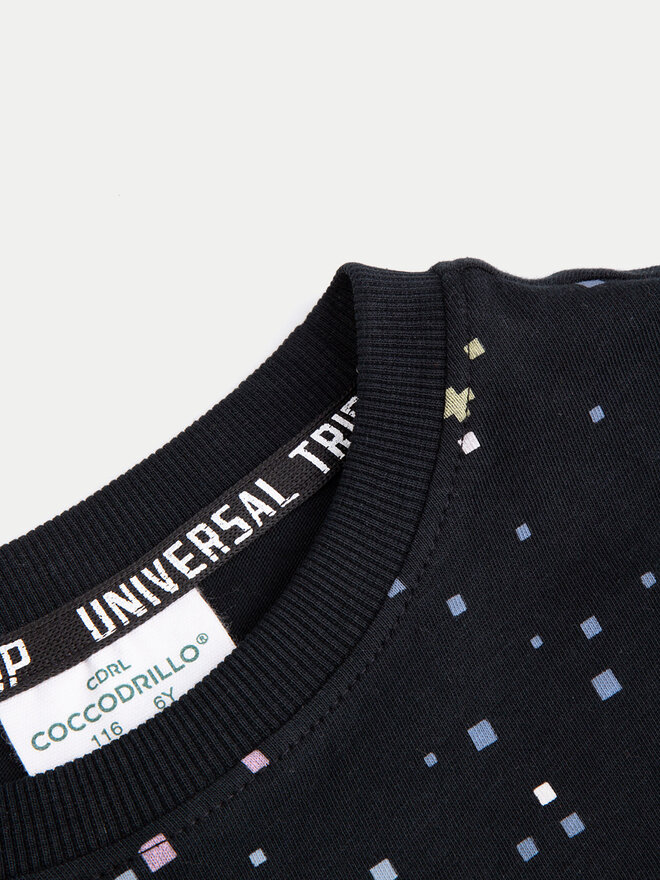 Coccodrillo Coccodrillo Camiseta ZC4143201WBK Negro Regular Fit