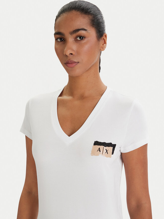Armani Exchange Armani Exchange Футболка XW001803 AF16294 U0002 Білий Regular Fit