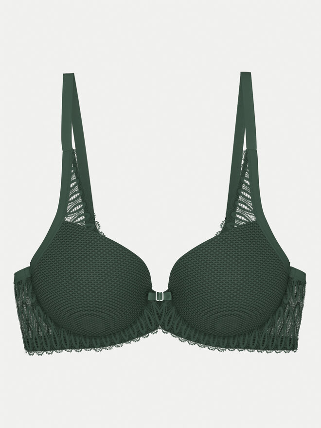 Triumph Triumph Grudnjak sa žicom Aura Spotlight 10216459 Zelena