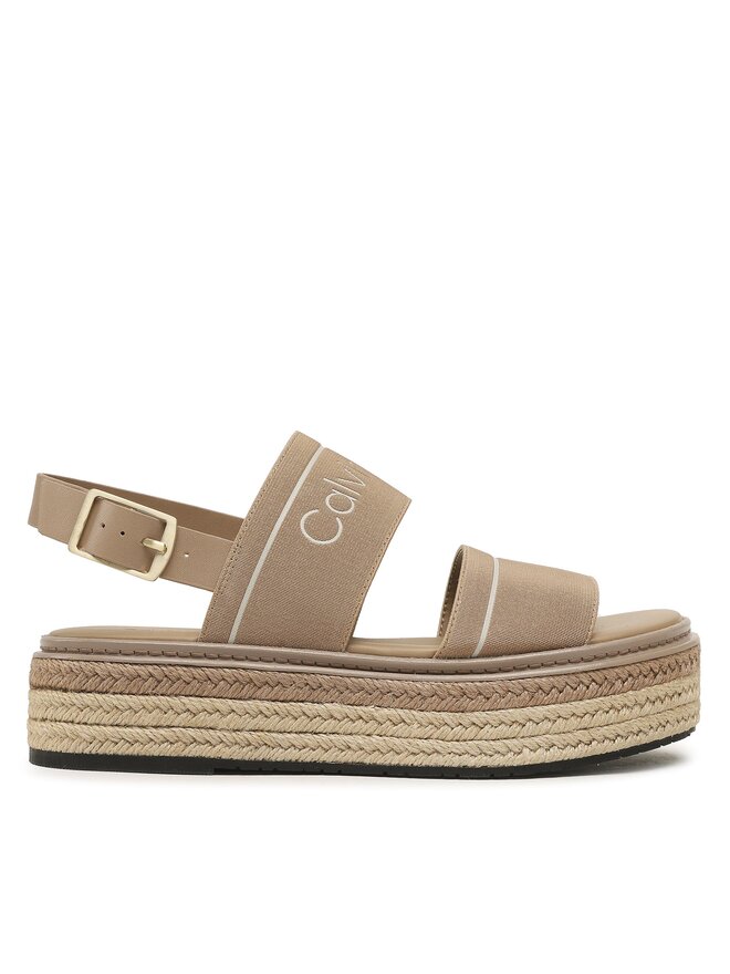 Calvin Klein Alpargatas Calvin Klein Flatform Wedge - He HW0HW01497 Beis