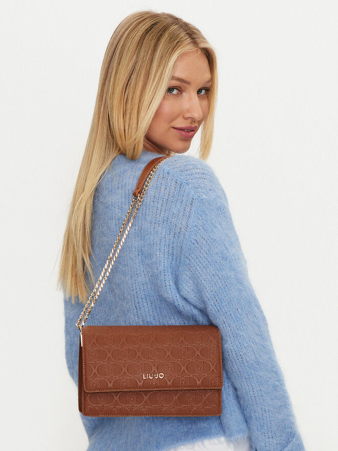 Liu Jo Torebka Liu Jo Ecs S Crossbody AF4253 E0538 Brązowy
