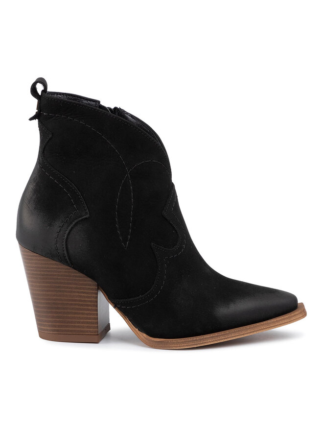 R.Polański Botines camperos R.Polański 0987 Negro