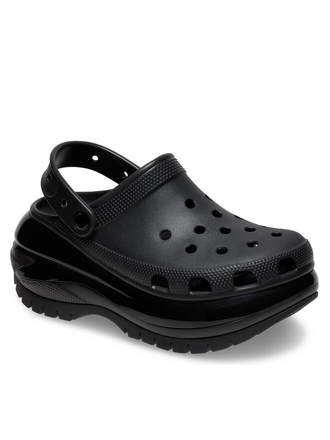 Crocs Παντόφλες Crocs Classic Mega Crush Clog 207988 Μαύρο