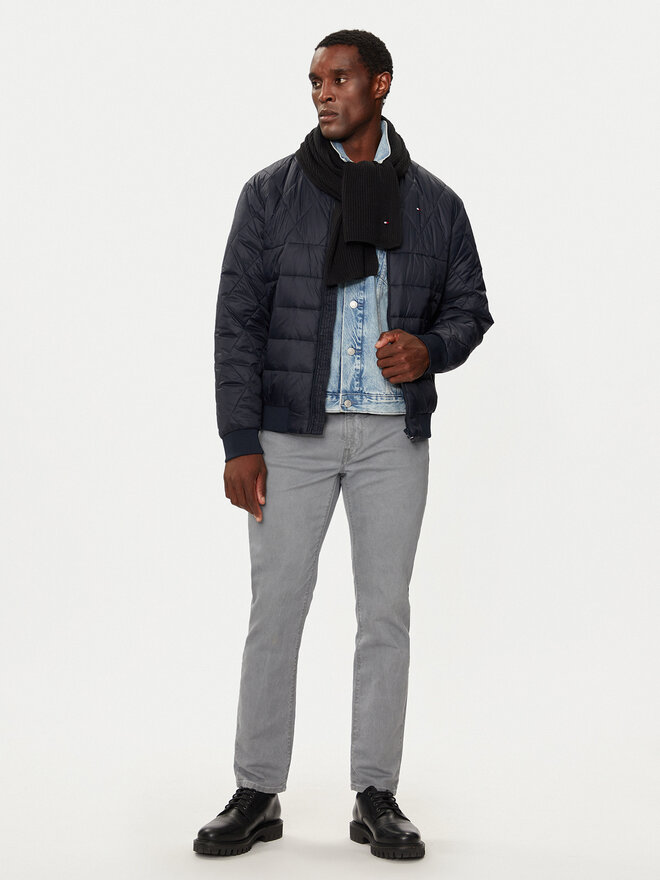 Tommy Hilfiger Šál Tommy Hilfiger Flag AM0AM12847 Černá