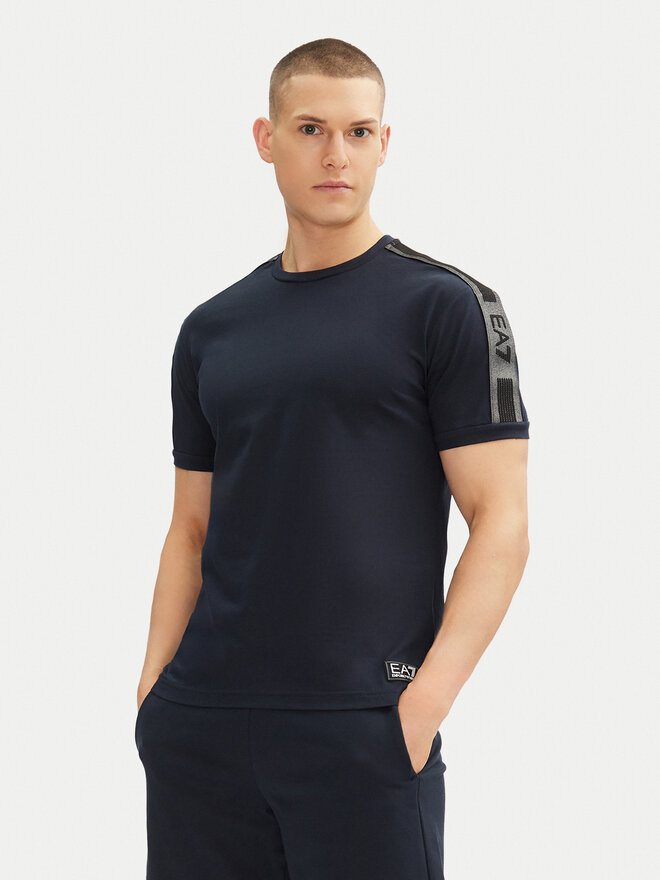 EA7 Emporio Armani EA7 Emporio Armani Футболка 7M000138 AF10375 UB102 Cиній Regular Fit