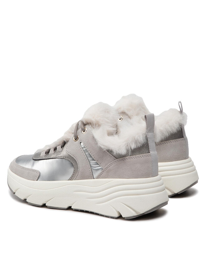 Geox Sneakers Geox D Diamanta B D26UFB 0FUNF C1007 Silberfarben