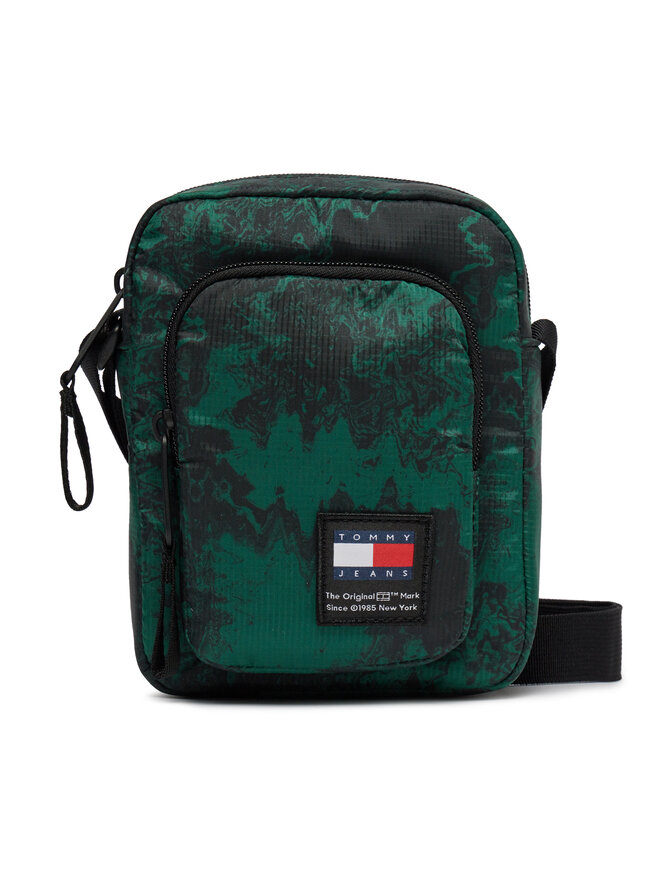 Tommy Jeans Válltáska Tommy Jeans Tjm Boyhood Print Reporter AM0AM12266 Zöld