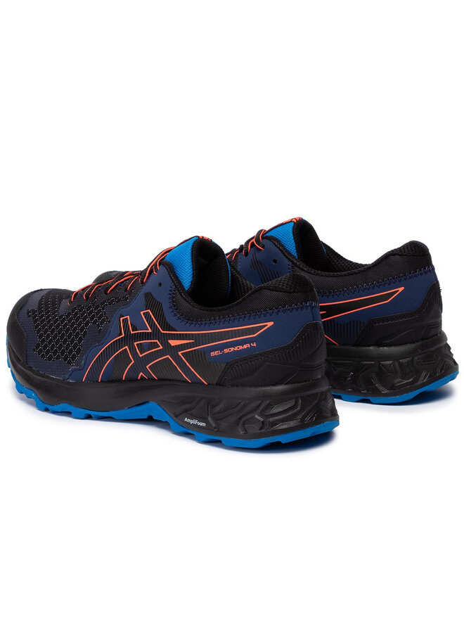 Buty asics gel-sonoma 4 1011a177 black/flash coral 003 2025