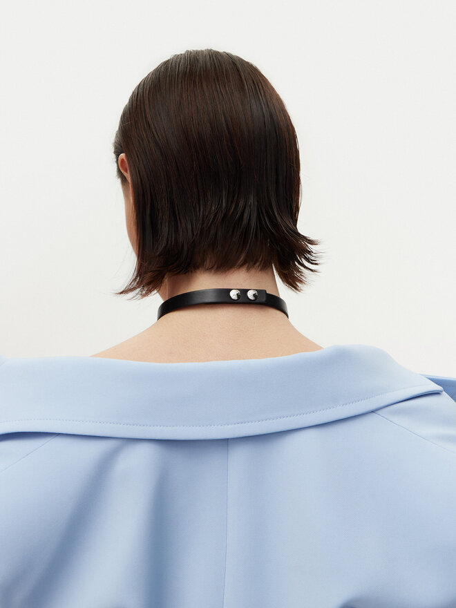 Patrizia Pepe Choker Patrizia Pepe 8J1722/L048-K103 Fekete