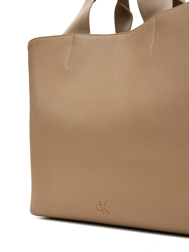 Calvin Klein Jeans Handtasche Calvin Klein Jeans Ultralight Tote Pu LV04K3132G Beige