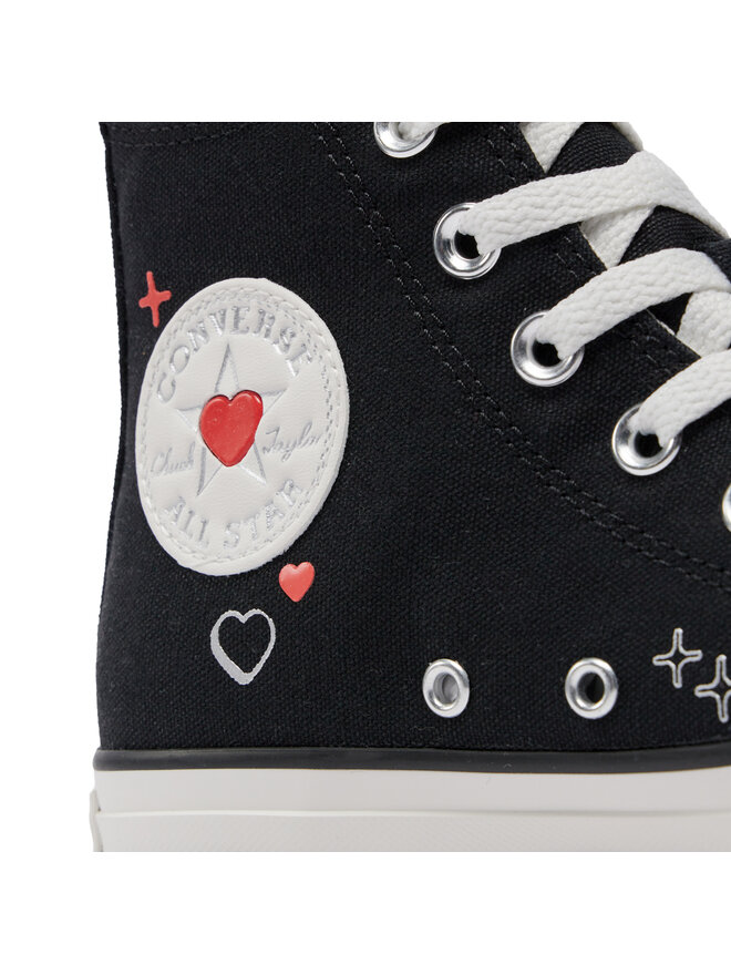 Converse Sneakers aus Stoff Converse Chuck Taylor All Star Y2K Heart A09116C Schwarz