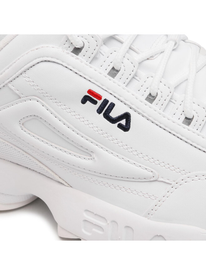 Scarpe fila disruptor low bianche sales
