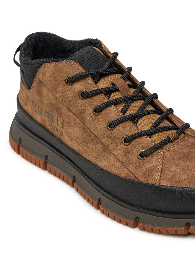 bugatti 341-AFA07 Sneakers voor heren, zwart, 45 EU, zwart, 45 EU