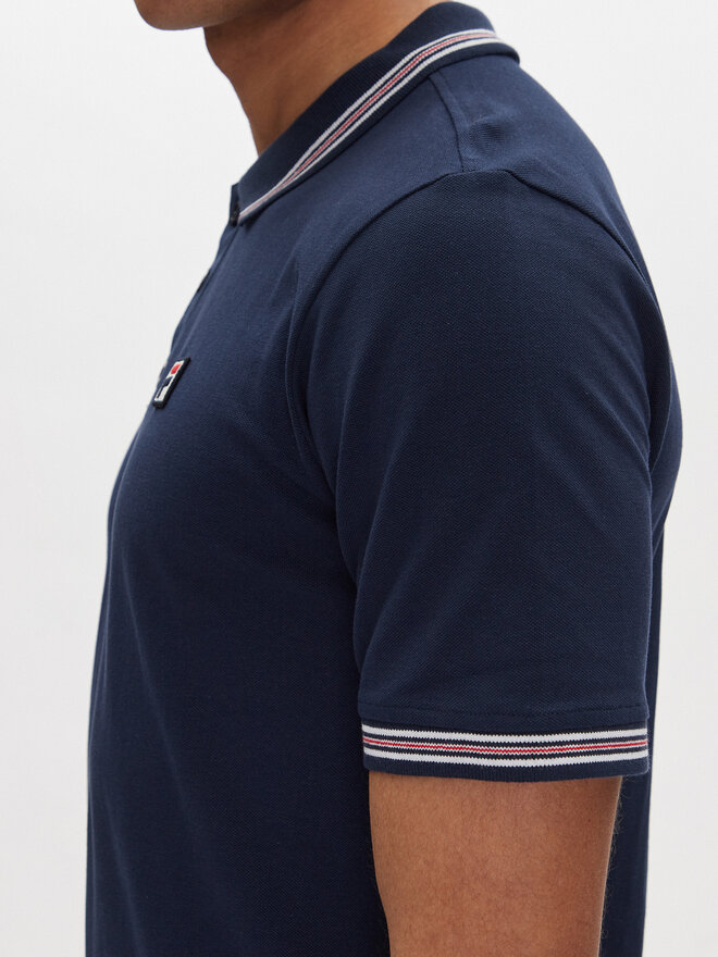 Fila Fila Pólóing Lubeek FAM0898 Sötétkék Regular Fit