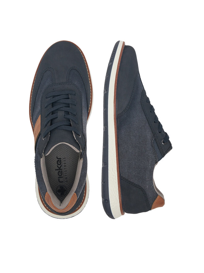 Rieker Sneakersy Rieker 04400-14 Tmavomodrá