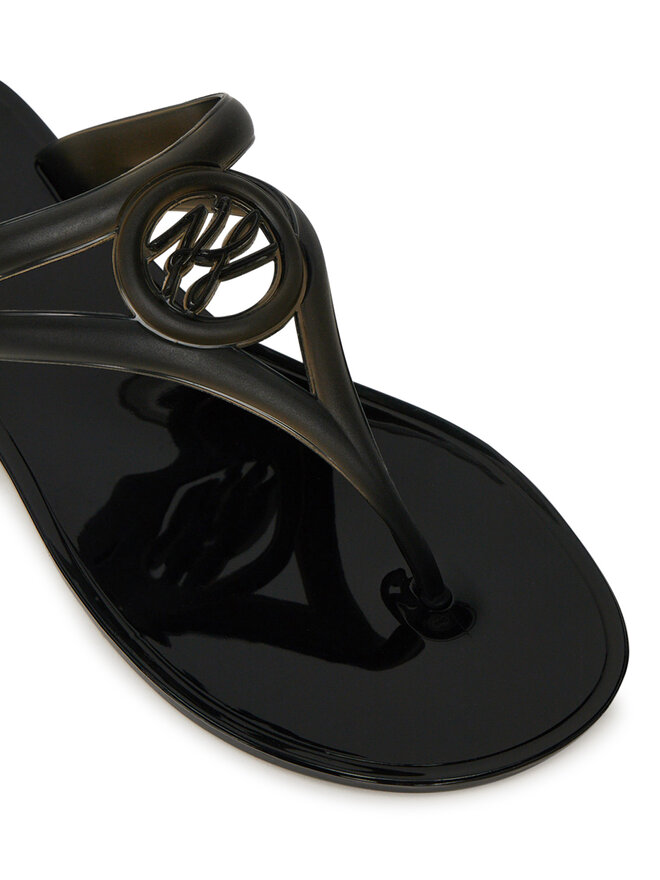 KARL LAGERFELD Σαγιονάρες KARL LAGERFELD Jelly Thong KL80007A Μαύρο