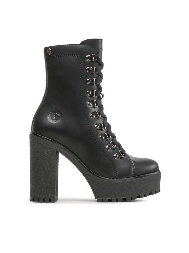 Altercore Botki Altercore Angelina Vegan Czarny