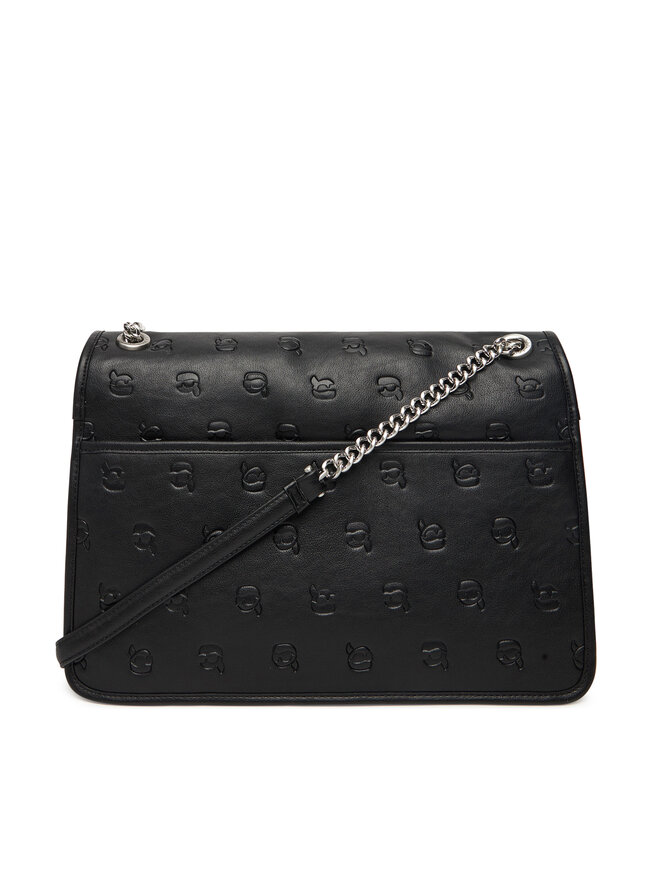 KARL LAGERFELD Ročna torba KARL LAGERFELD A3W30108 Črna