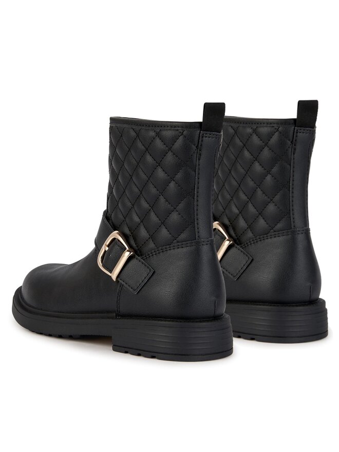 Geox Čižmy Geox J Eclair Girl J369QI 000BC C9999 M Čierna