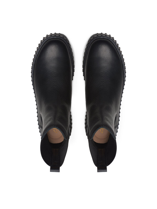 Clarks Gležnjarji Chelsea Clarks Torhill Maple 26173858 Črna