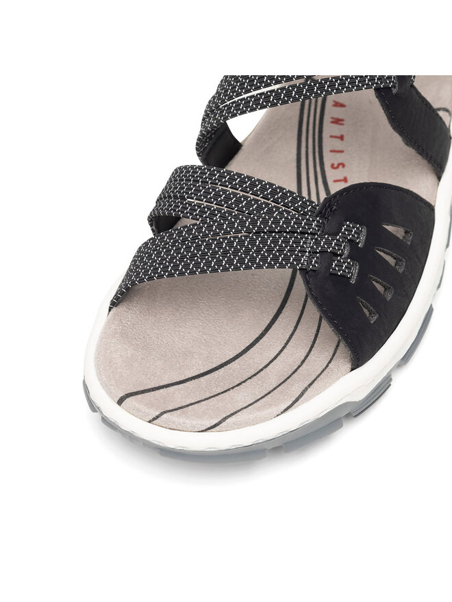 Rieker Sandalen Rieker 68882-00 Schwarz