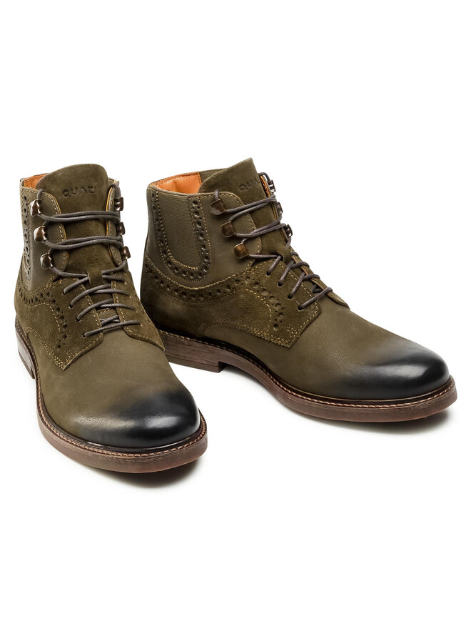 QUAZI Botines planos QUAZI QZ-12-05-000788 Verde