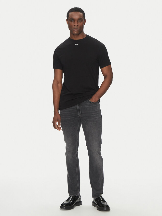 KARL LAGERFELD KARL LAGERFELD T-Shirt 755058 552235 Schwarz Regular Fit
