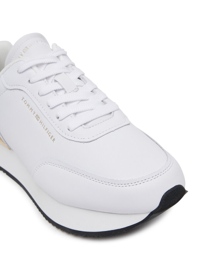 Tommy Hilfiger Sneakers Tommy Hilfiger Chic Fashion Runner FW0FW08695 Alb