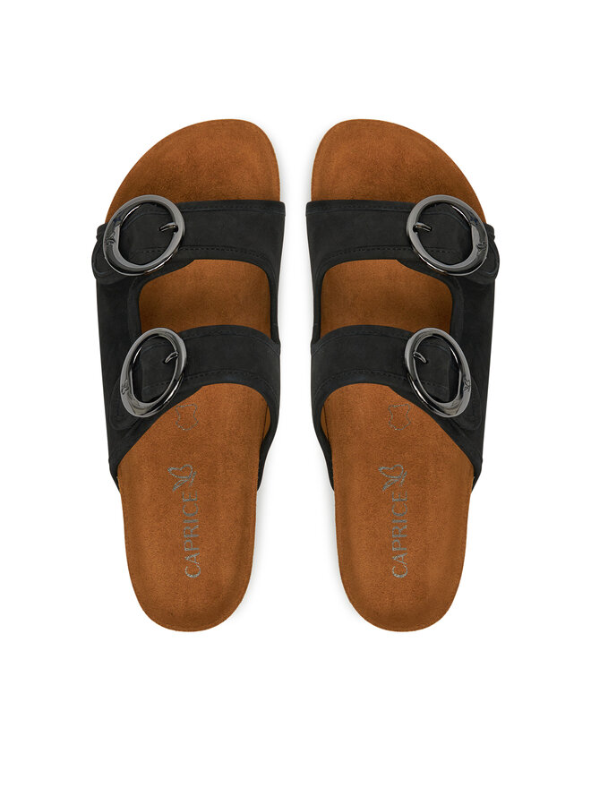 Caprice Natikači Caprice 9-27403-44 Črna