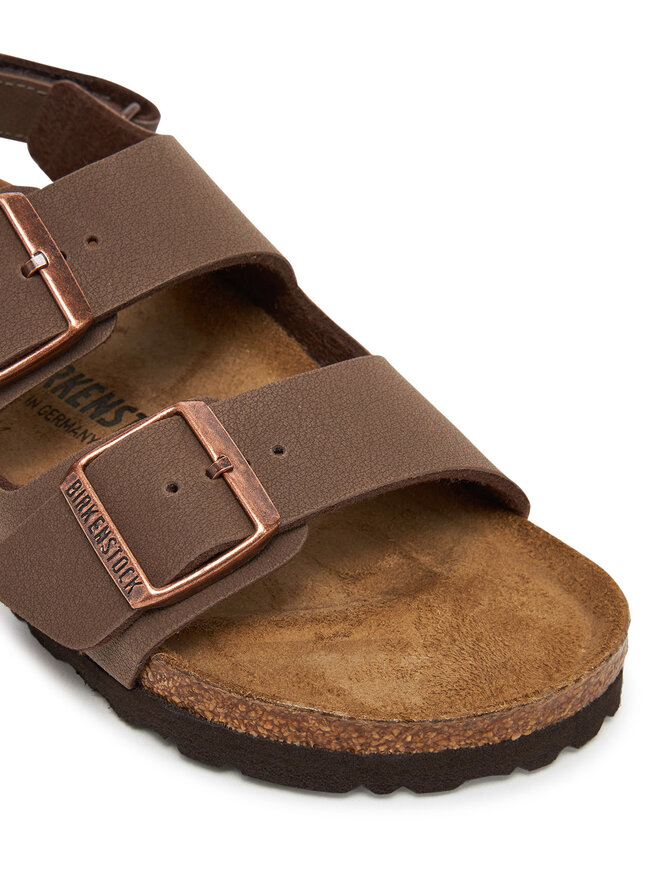Birkenstock Sandalen Birkenstock Milano As Kids 1029474 D Braun