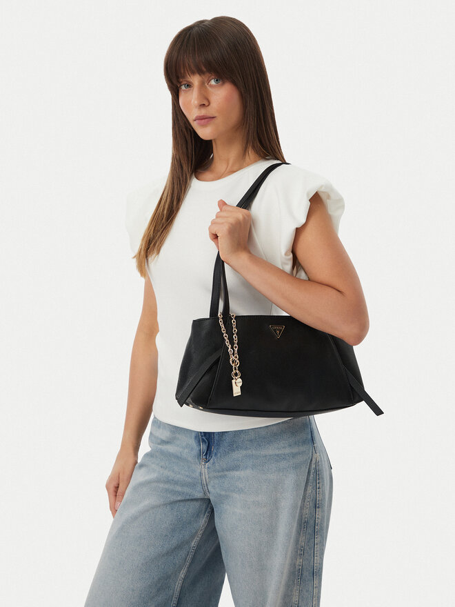 Guess Handtasche Guess Devon HWBG97 45090 Schwarz