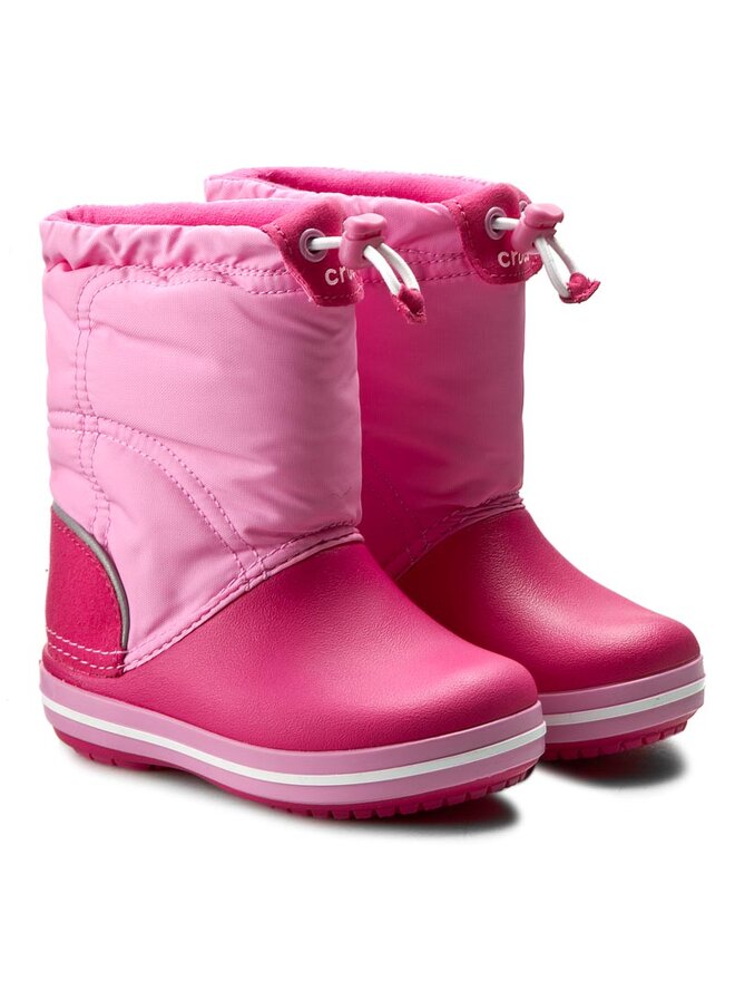 Schneeschuhe Crocs Crocband Lodgepoint Boot K 203509 Rosa eschuhe