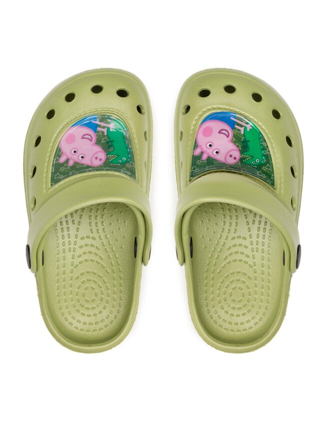 Peppa Pig Чехли Peppa Pig ACROPEP23-39 EO Зелен