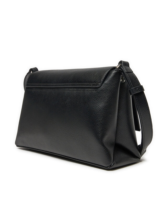 Calvin Klein Táska Calvin Klein Ck Plaque Medium Shoulder Bag K60K612783 Fekete