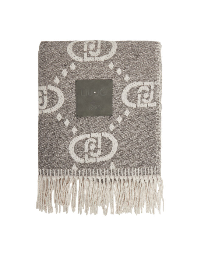 Liu Jo Sciarpa Liu Jo Stola Maxi Oval 2022F5038 T0300 Grigio