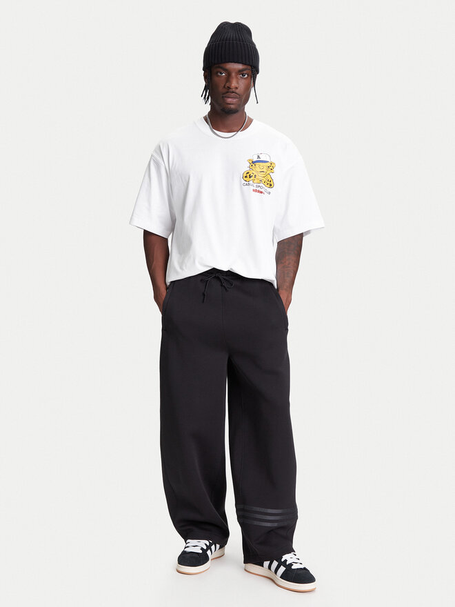 adidas adidas Marškinėliai Wabash JW0158 Balta Oversize