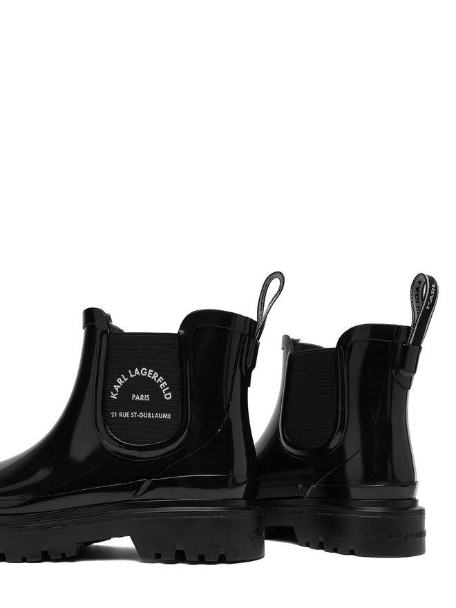 KARL LAGERFELD Гумові чоботи KARL LAGERFELD KL47140 Чорний