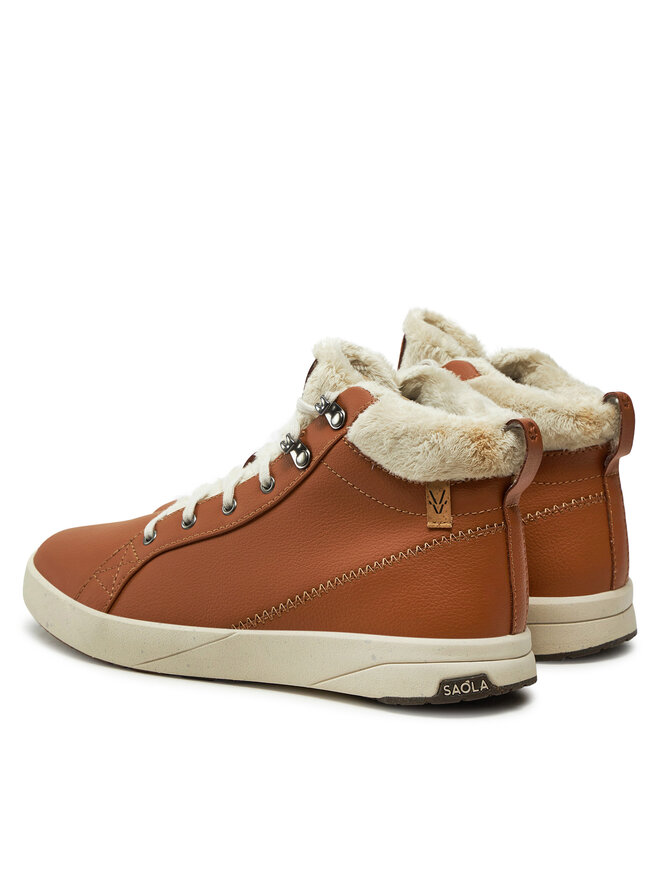 Saola Sneakersy Saola Bergen warm SAO5110 Brązowy