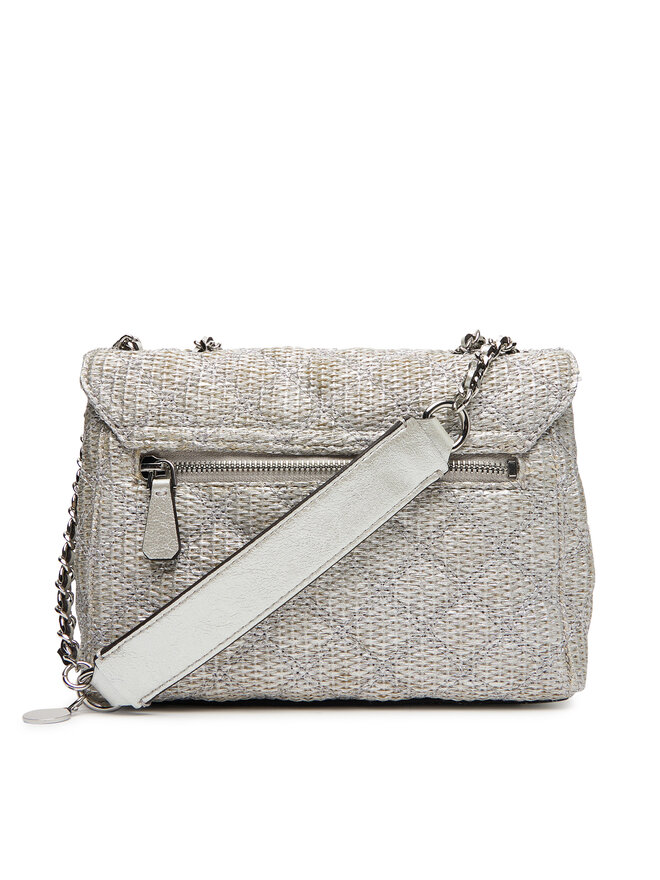 Guess Ročna torba Guess Giully II HWQM96 73200 Srebrna