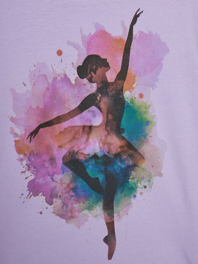 Coccodrillo Coccodrillo Camiseta WC5143203VGA Violeta Regular Fit