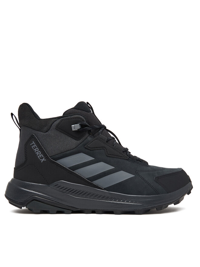 adidas Trekkingschuhe adidas Terrex Anylander Leather Mid Hiking KJ5212 Schwarz