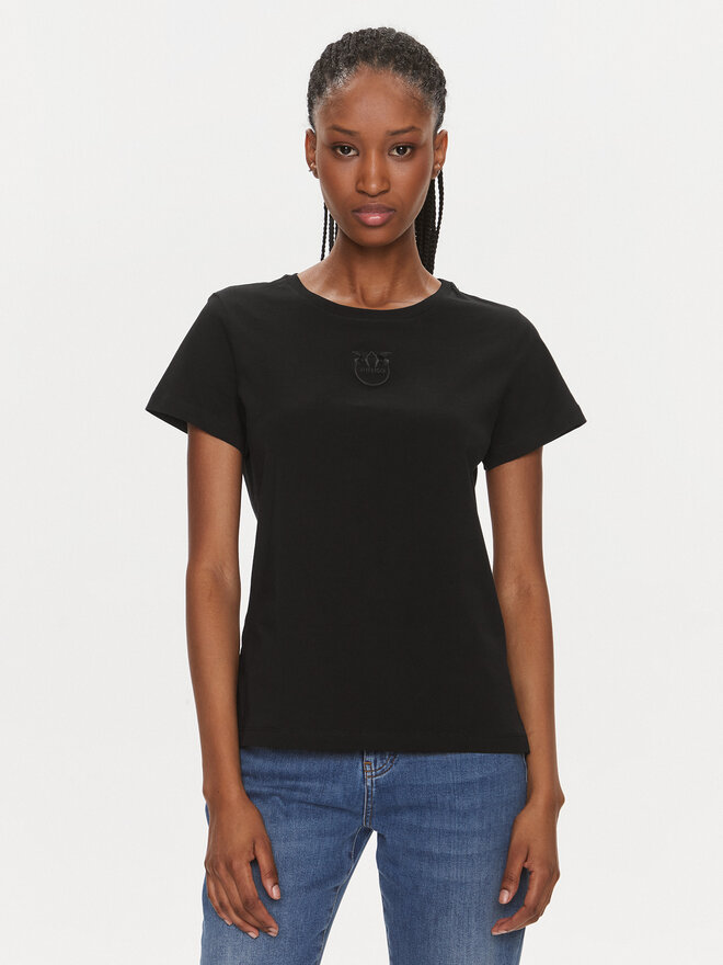 PINKO PINKO Camiseta 100355 A1NW Negro Regular Fit