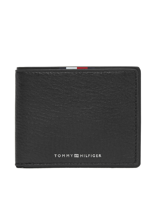Tommy Hilfiger Geldbörse Tommy Hilfiger Th Corp Mini Cc Wallet AM0AM13739 Schwarz