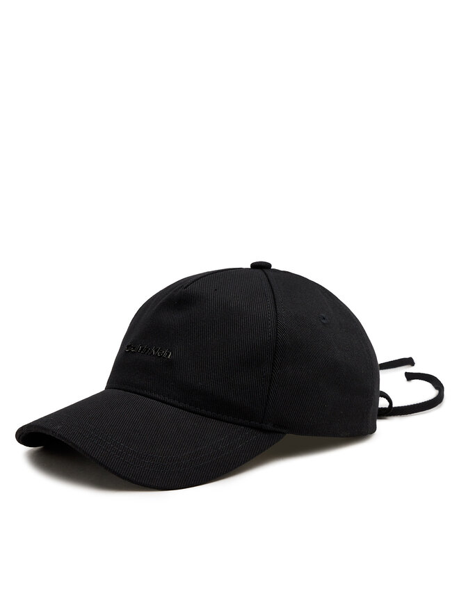 Calvin Klein Gorra con visera Calvin Klein Elevated Softs K60K611905 Negro
