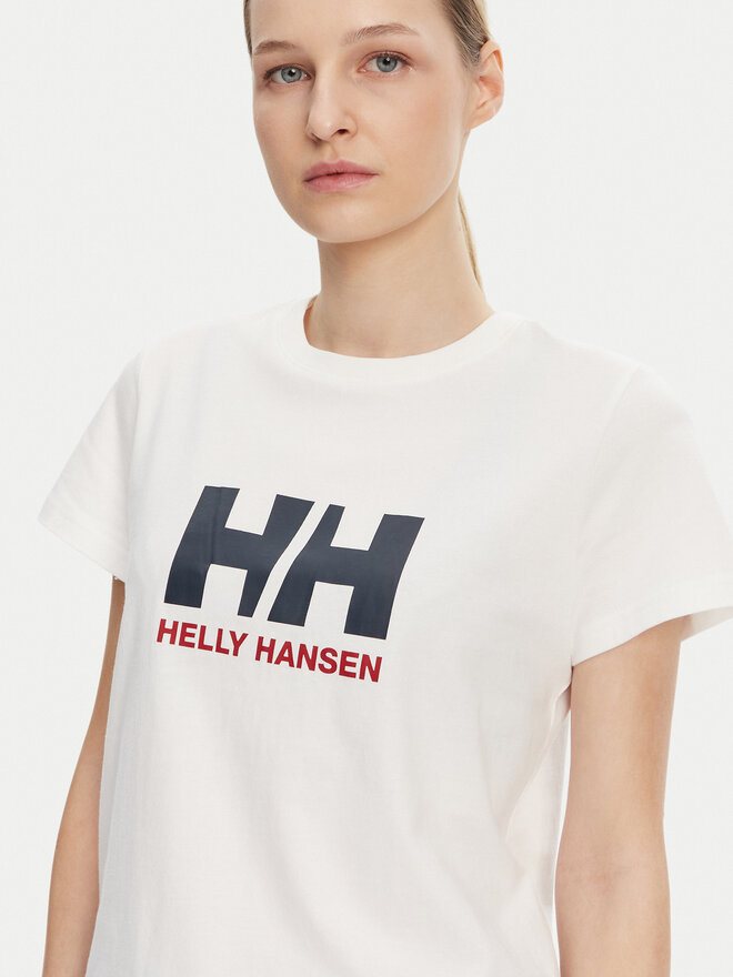 Helly Hansen Helly Hansen Marškinėliai Logo 54593 Balta Regular Fit