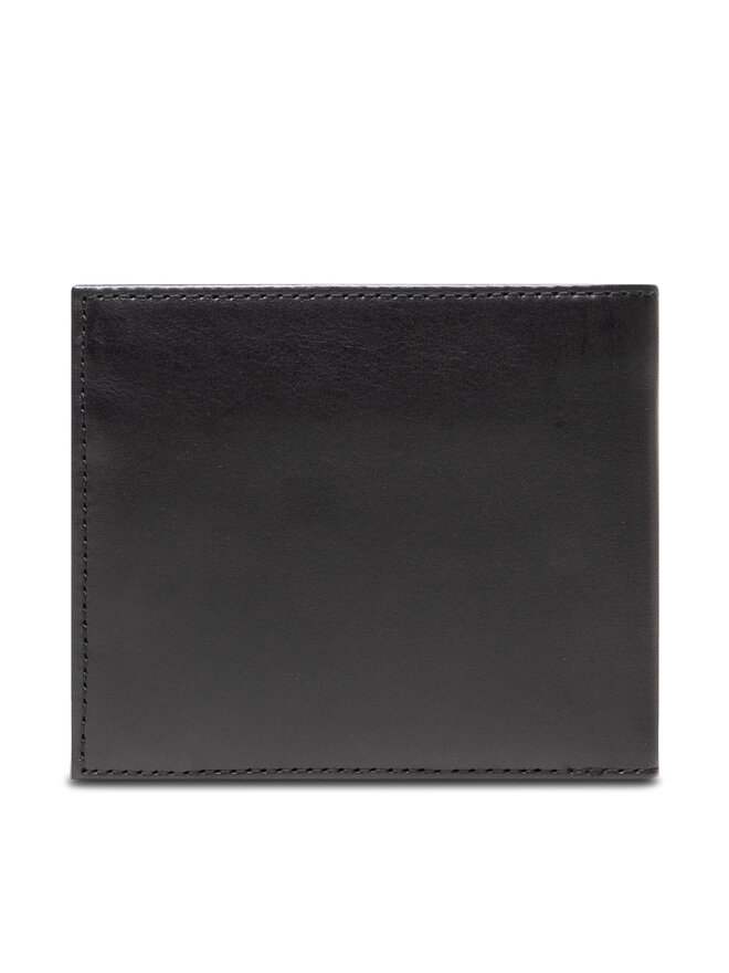 Tommy Hilfiger Geldbörse Tommy Hilfiger Casual Leather Cc And Coin AM0AM07814 Schwarz