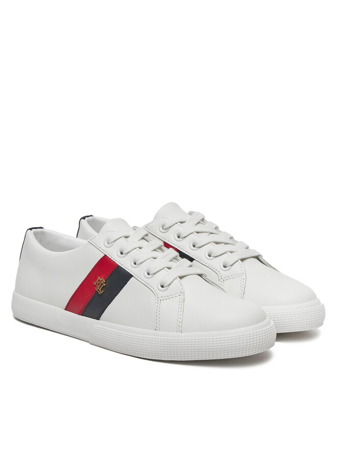 LAUREN RALPH LAUREN Sneakersy LAUREN RALPH LAUREN Janson II 802925365006 Biela