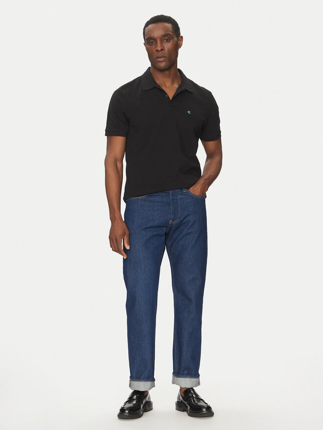 Calvin Klein Jeans Calvin Klein Jeans Polo LV040EM269 Μαύρο Regular Fit