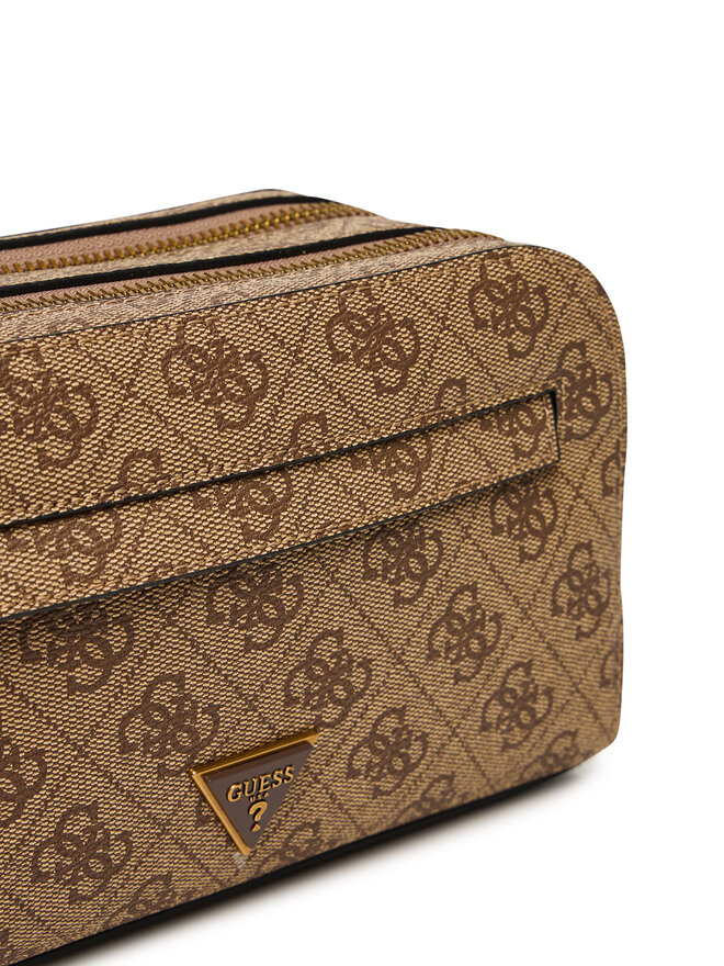 Guess Pochette per cosmetici Guess PMMILO P5461 Beige